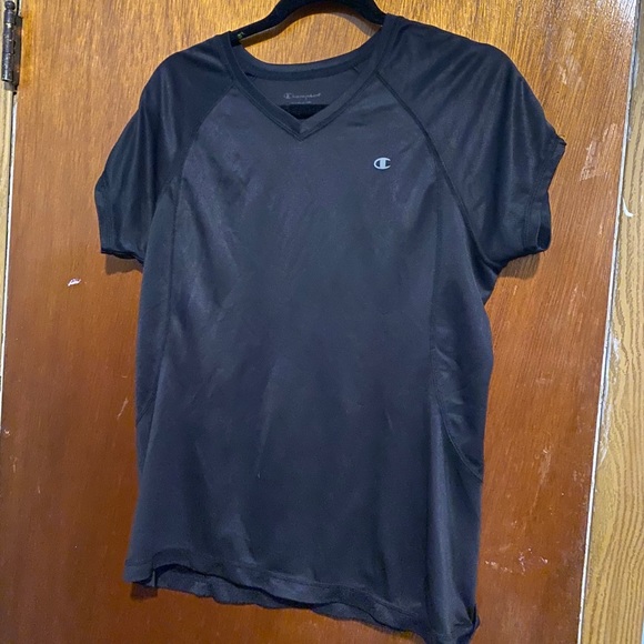 Champion women’s black shirt. Size Large - Picture 1 of 5